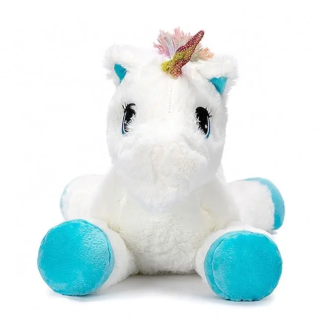 Customized little Pony plush toy Rainbow Unicorn