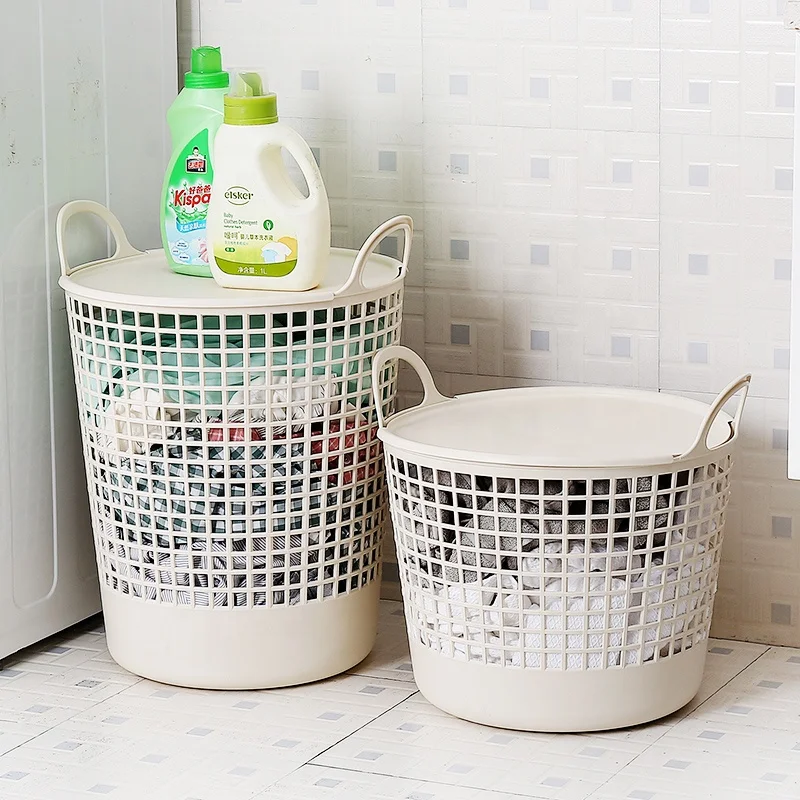 Kworld Factory Direct Sale Multifunction Sundries Clothing Space Saving Laundry Basket Handle No Lid