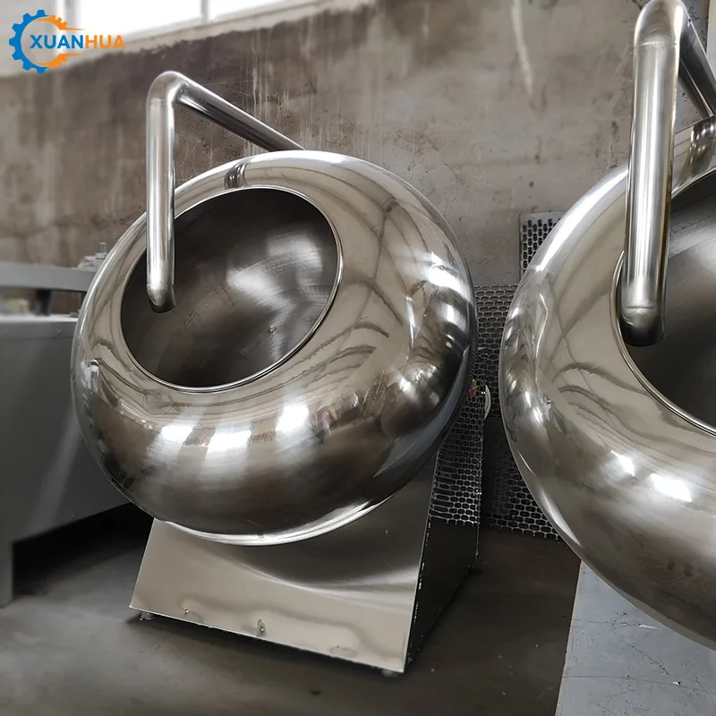 Continuous enteric rotary drum tumble spray coating machine liquid tablet film coater film thin film coating