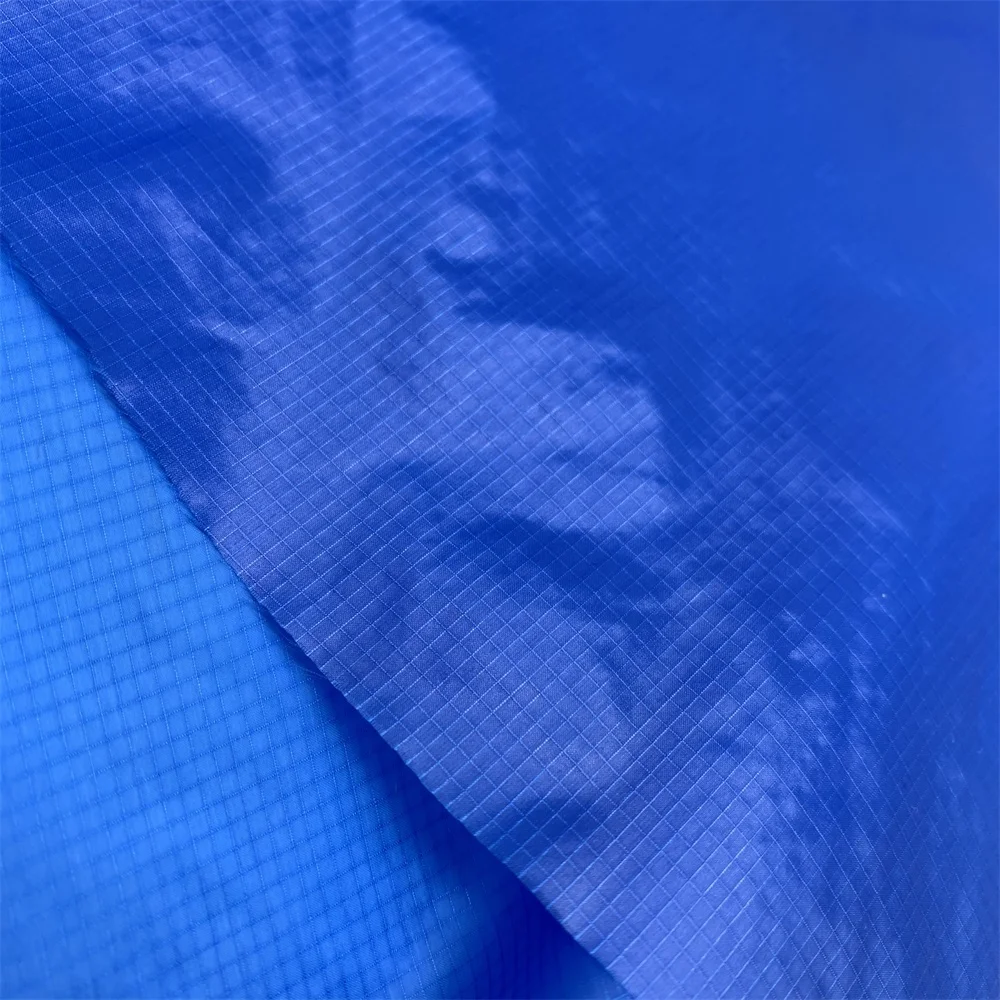 Downproof jacket fabric 100% nylon ripstop fabric waterproof for wind jacket