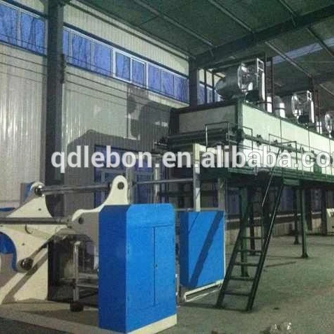 Fiberglass 1300mm wet mat coating production machine line