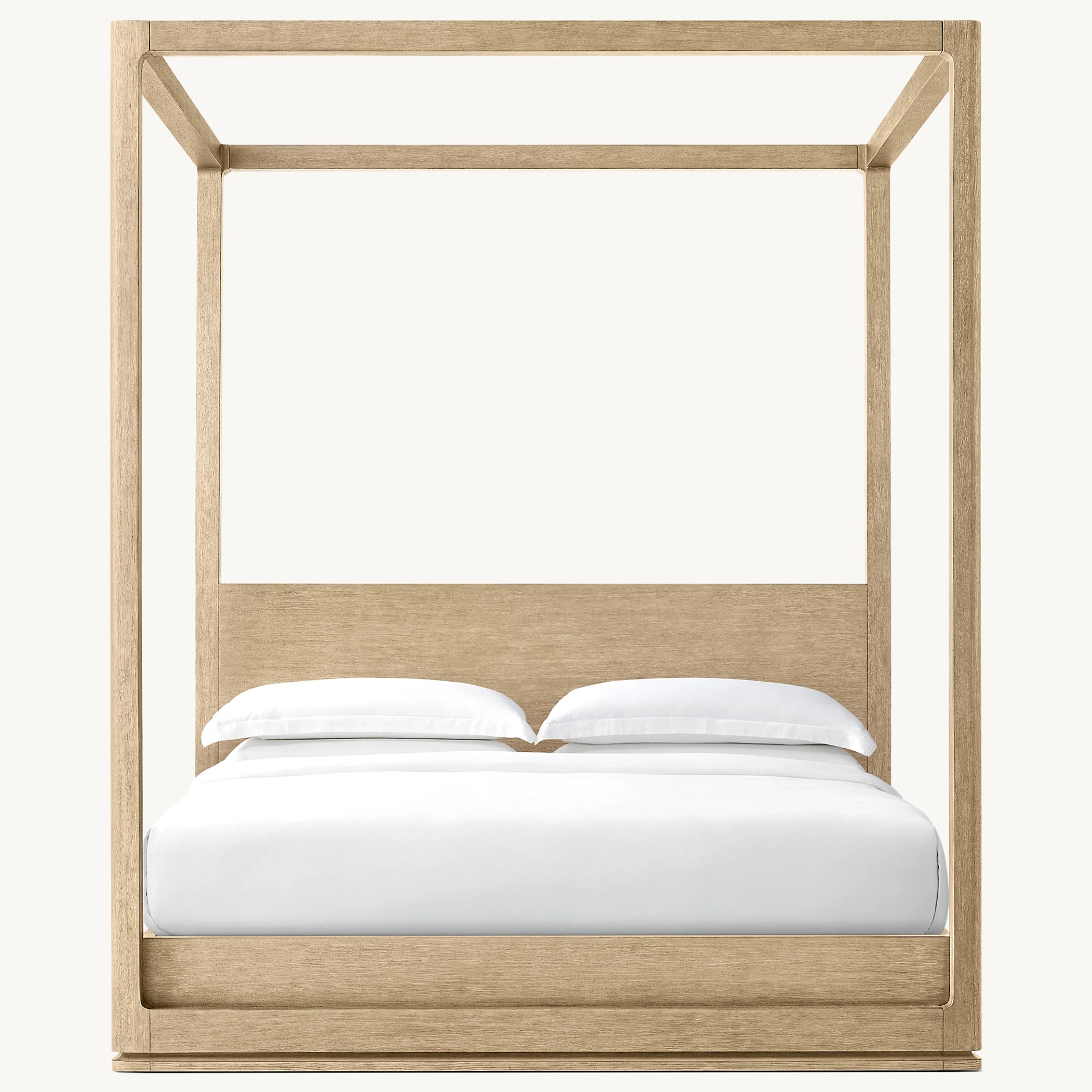 Luxury Classic Design Normal Bedroom Furniture High End Solid Wood Frame King Bed Canopy