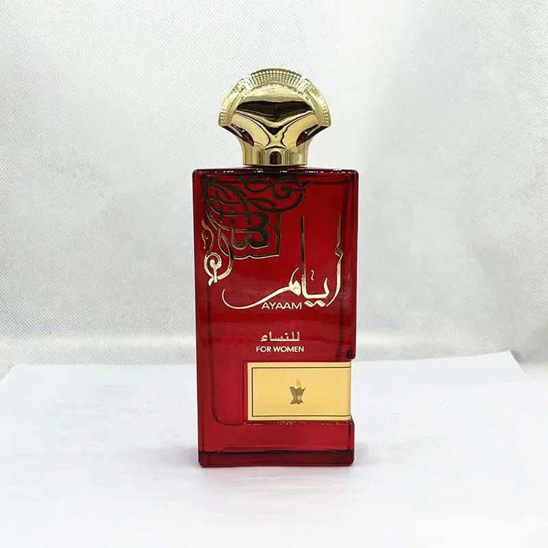 High quality 100ML Red Elegant Beautiful Lady arabic Middle East Dubai Royal Elegant lasting fragrance women perfume