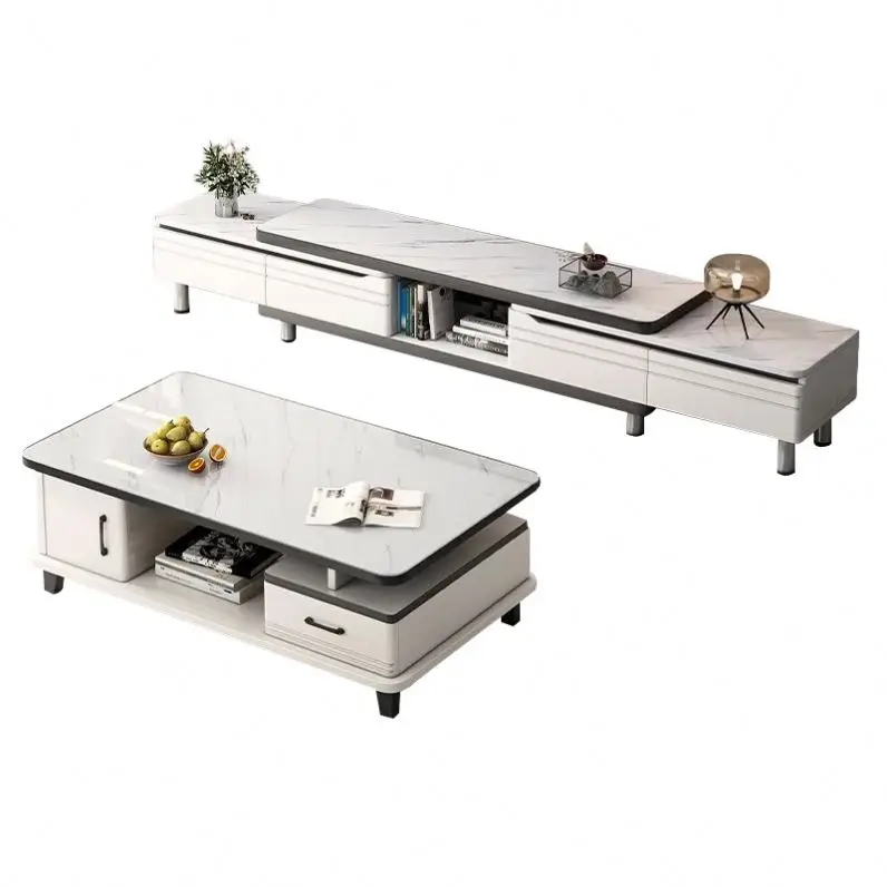 Premium Quality   Tv Stand Bright Black Wholesale Cabinet With Doors Luxury Living Room Home Furniture