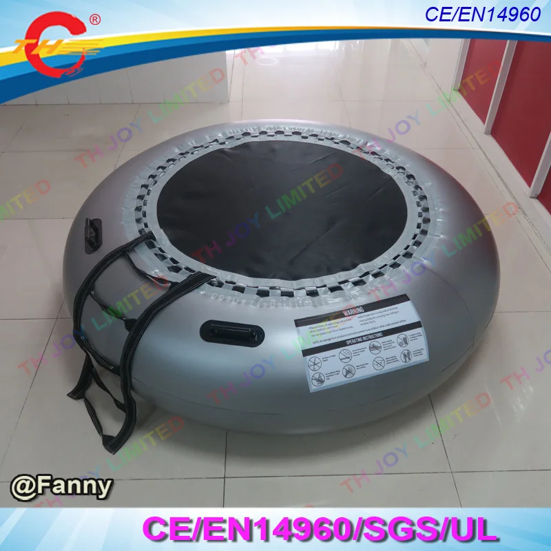 2m pvc Kids backyard Toy trapoline  Inflatable jump pad Jumping Trampoline