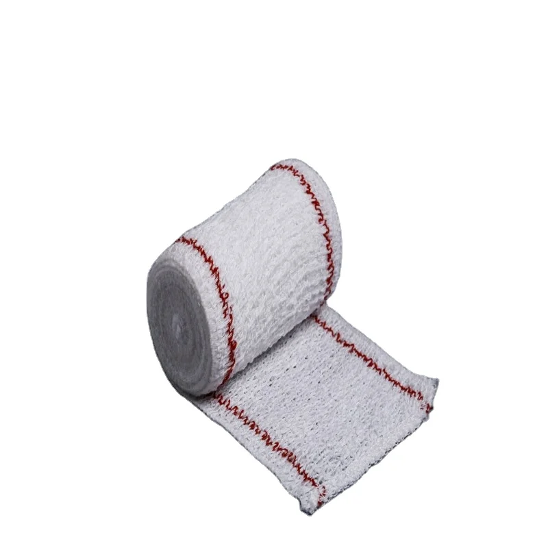 Популярная повязка для ран YD112R 2021, Высококачественная эластичная повязка из 80% хлопка и 20% спандекса, повязка из крепа для красной линии