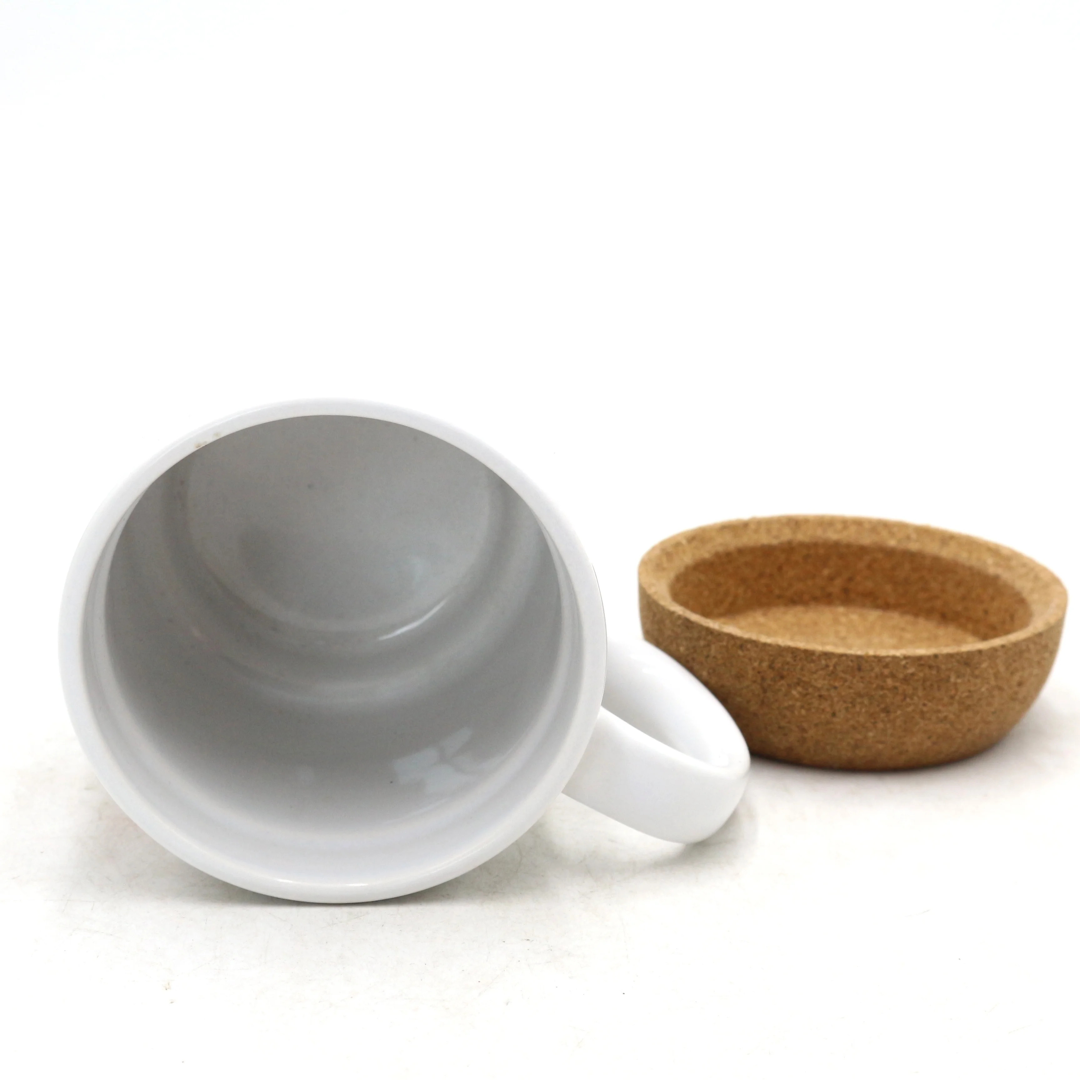 Customizable Cork-Base Java Mug