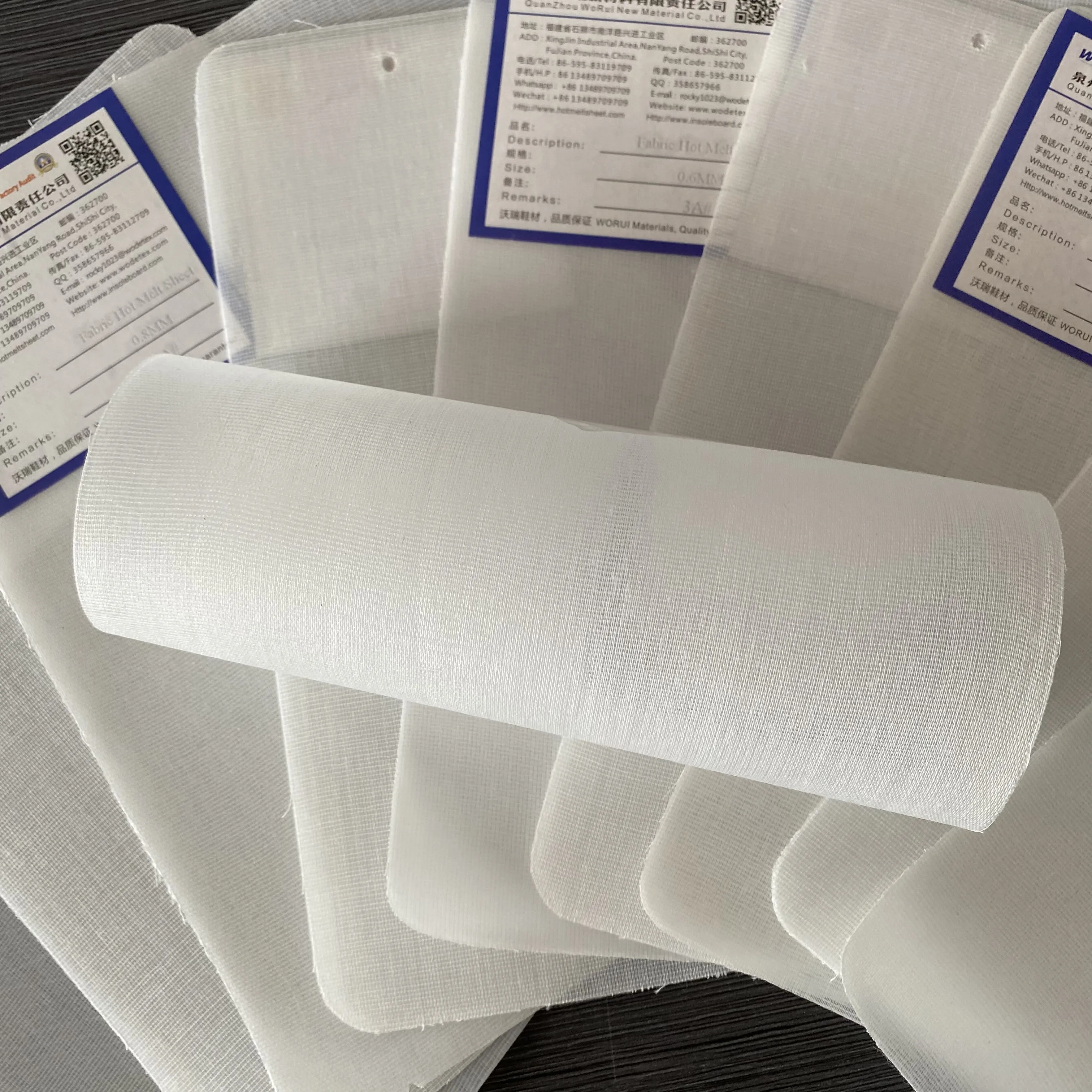 Professional Manufacturer Nonwoven Fabric Hot Melt Glue Sheet EVA Hot Melt Adhesive Film for Shoe Material