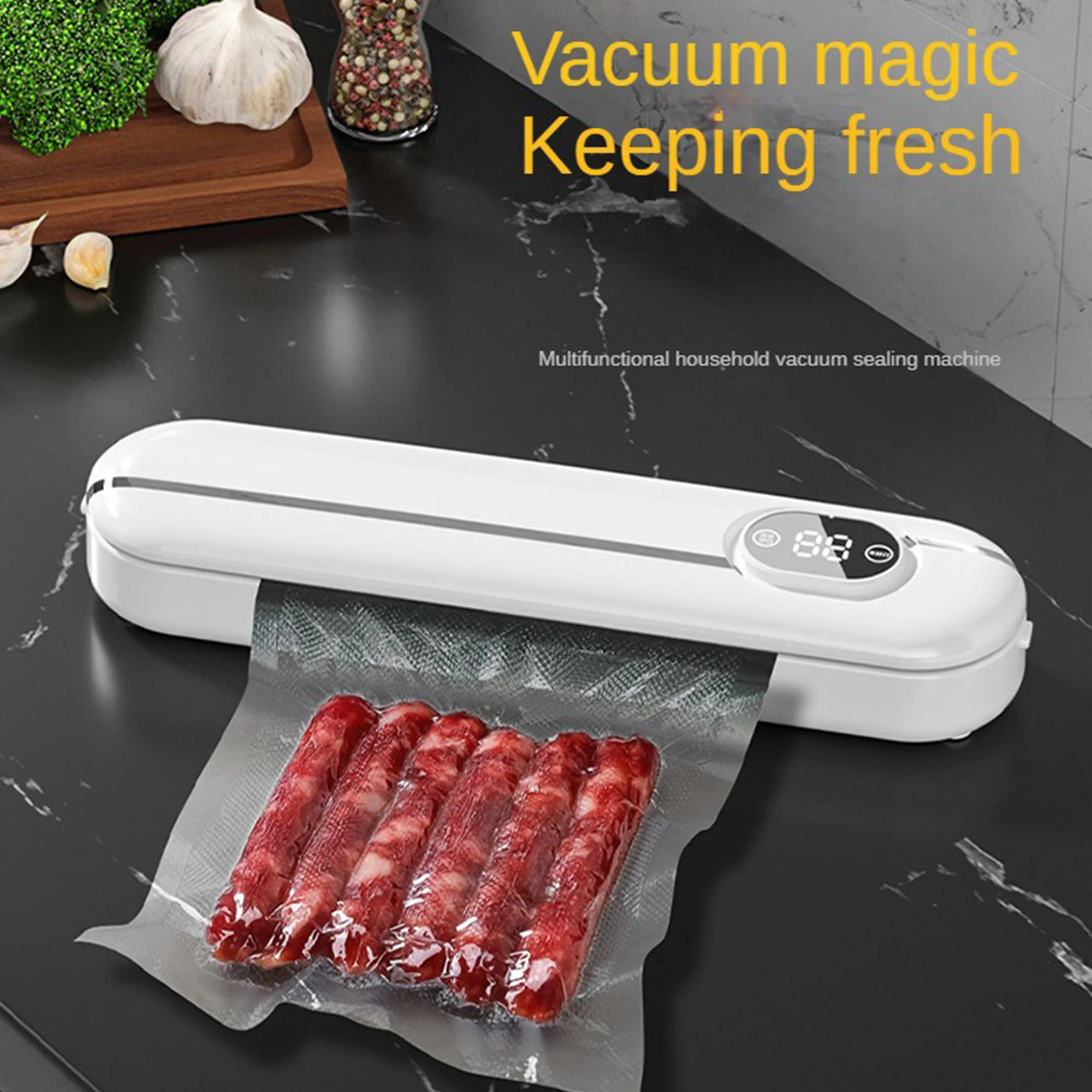 Strong suction More practical vacuum sealer vacuum machine for food packaging