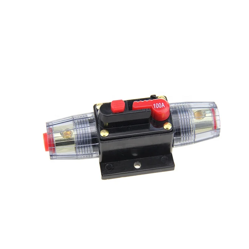 Waterproof Auto power cable Nickel plated fuse holder