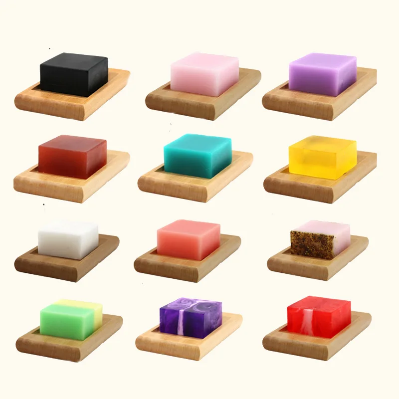 two layer transparent and opaque cleaning soap warm rich foam shea butter soap