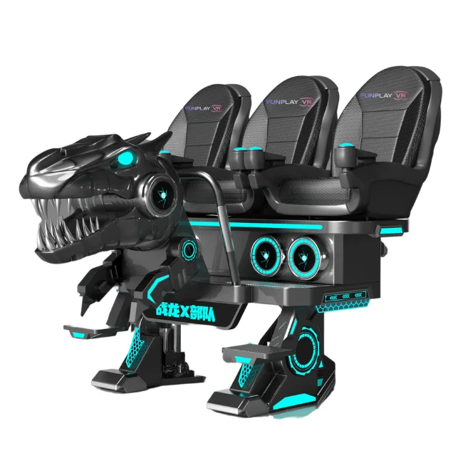 New Arrival Virtual Reality Theme Park Arcade Simulate 3 Seat 9D VR Game Machine