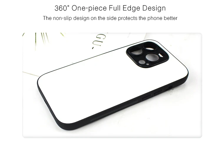 Tempered Glass Sublimation Blank Phone Case For iPhone 15 pro max 3D Sublimation Phone Case for iPhone 15 Pro 14 13pro