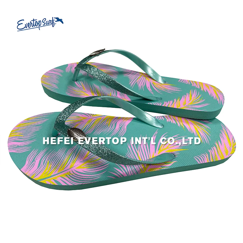 Fashion non-slippery casual summer slippers flip-flops slippers custom outdoor beach slippers