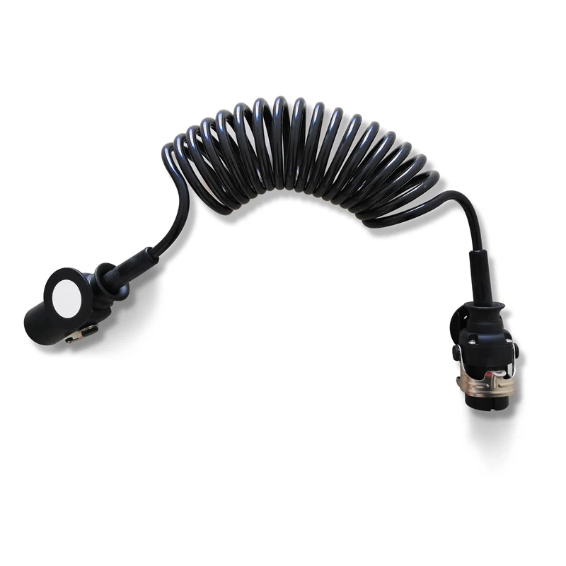 Best Selling 15 Pin 25mm Electric Ffc Optic Fibre Secure Spiral Cable for Adr Trailer