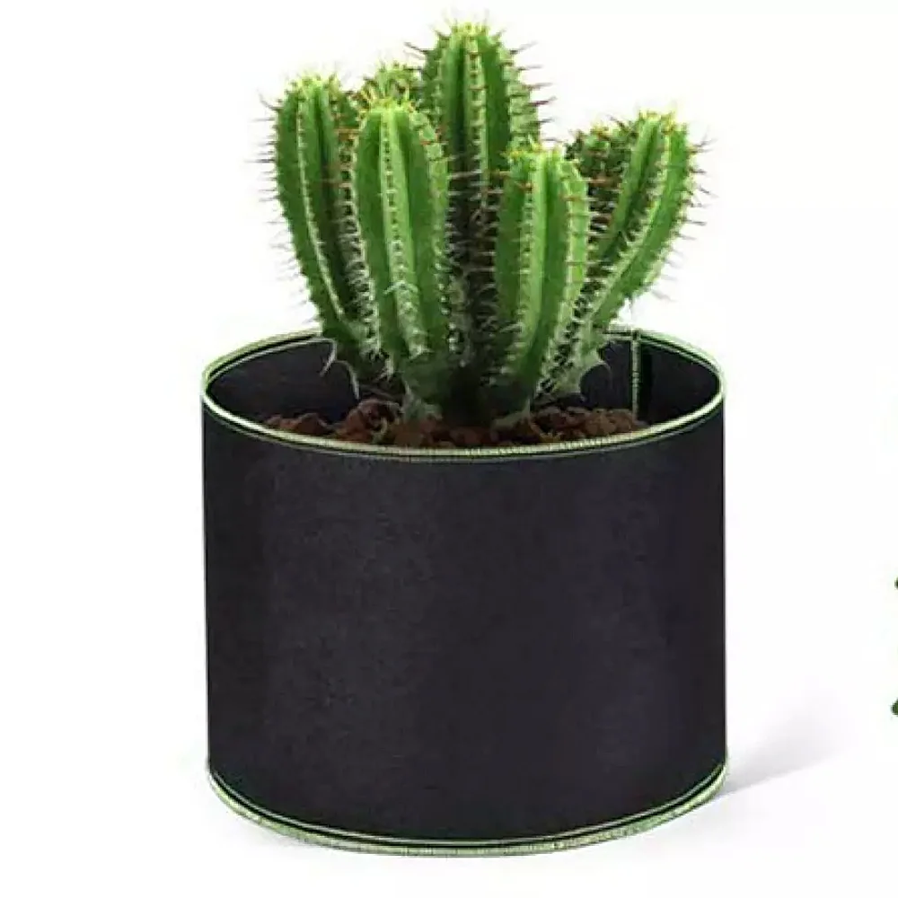 Free sample 1/2/3/5/10/20/30/40/50/100/200/300 gallon All Size Non woven Fabric Pots nursery bags plants black uv grow bag