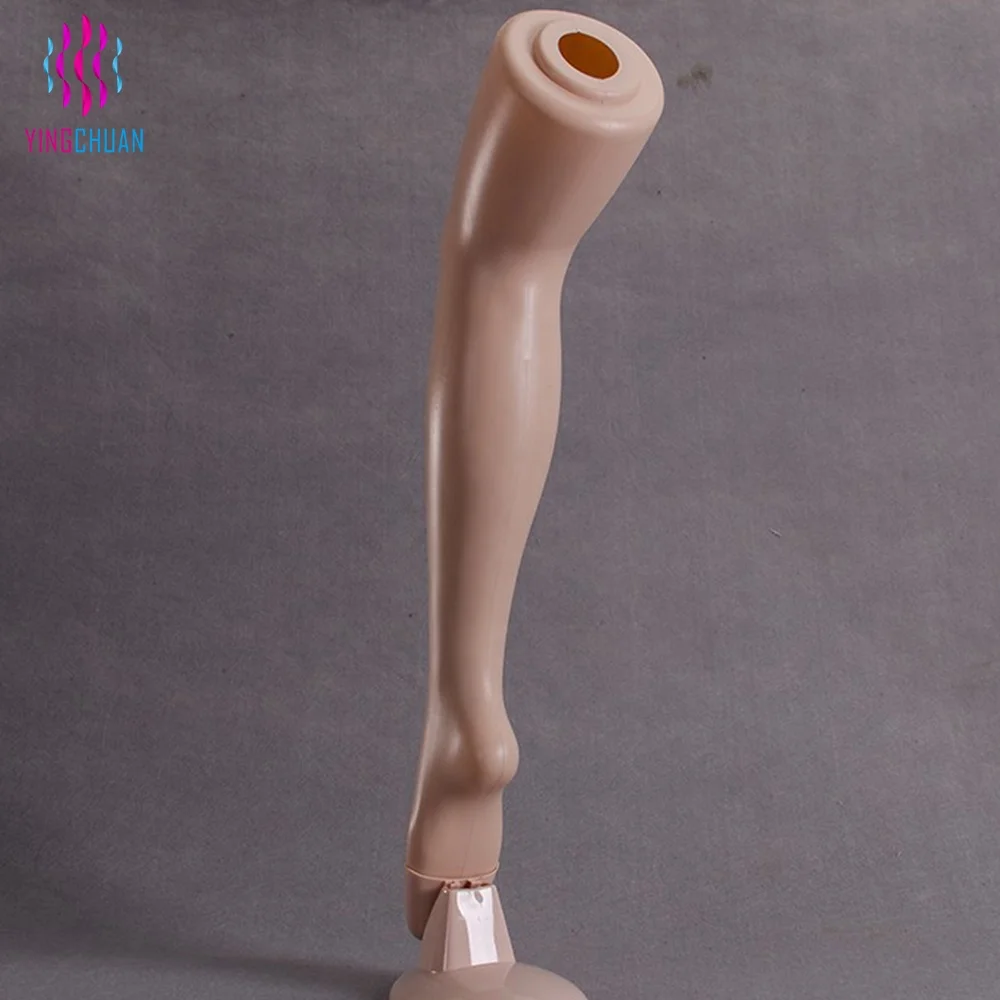 Cheap plastic female socks mannequin foot for sale