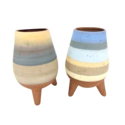 Special Colorful Ceramic Flower Vase Planter Flower Pot stone vase flower