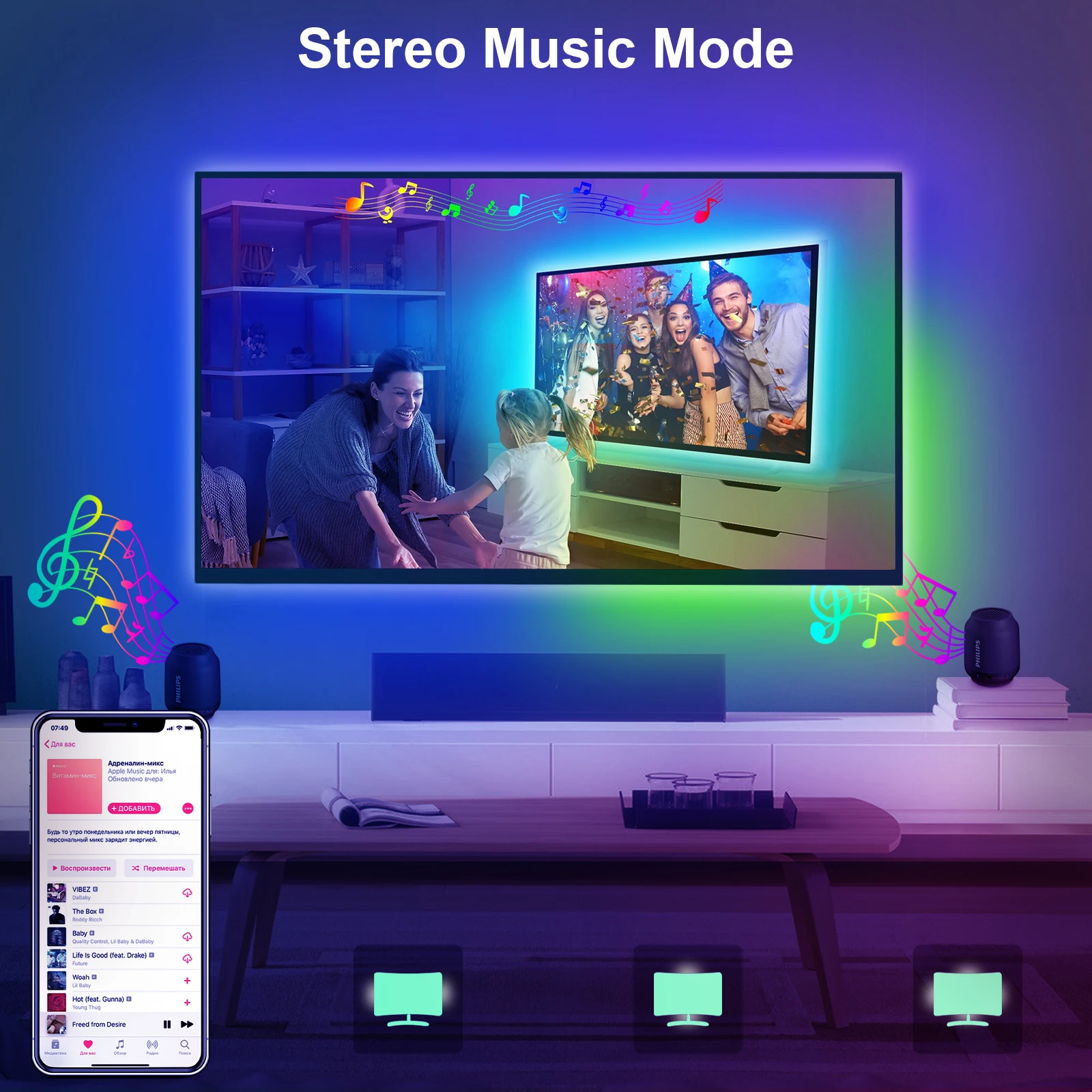 Wholesale Hdmi 2.0 Fancy Sync Box Ambilight Pc Tv Lights Backlighting