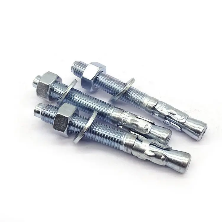 GB Standard Good Quality Carbon Steel Made Expansion Anchor Bolt Concrete Solid Anchor Fastener