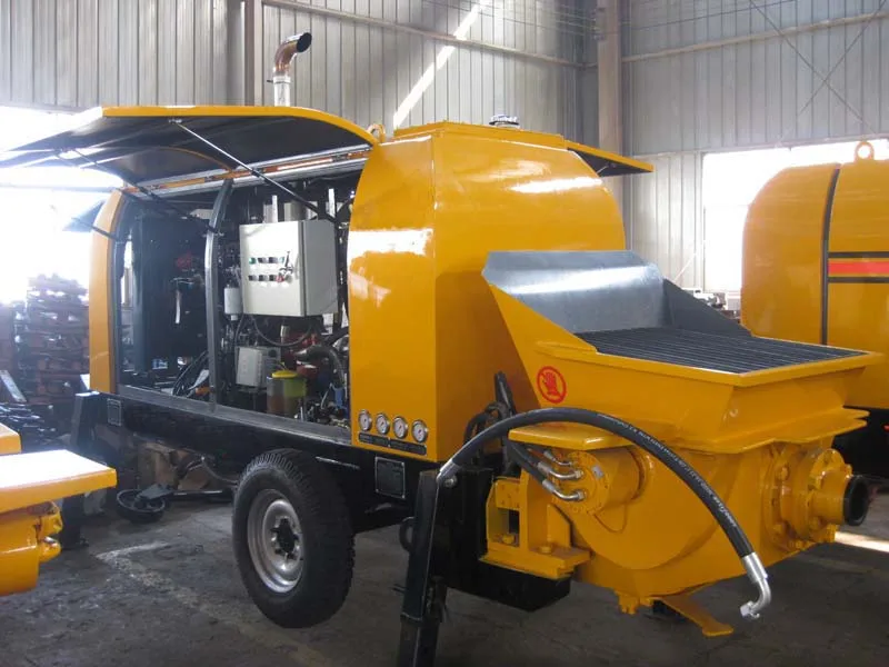 best selling mixing Low fuel consumption 600L hopper capacity used stationary pumps urban construction concrete mixer with pump
