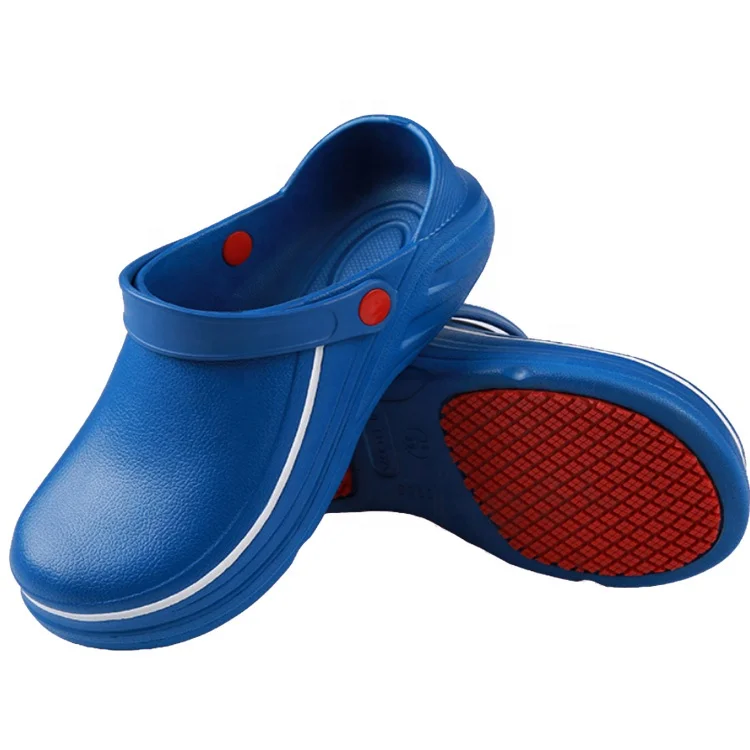 Waterproof Oil Resistant EVA Non Slip Safety Kitchen Chef Working Shoes