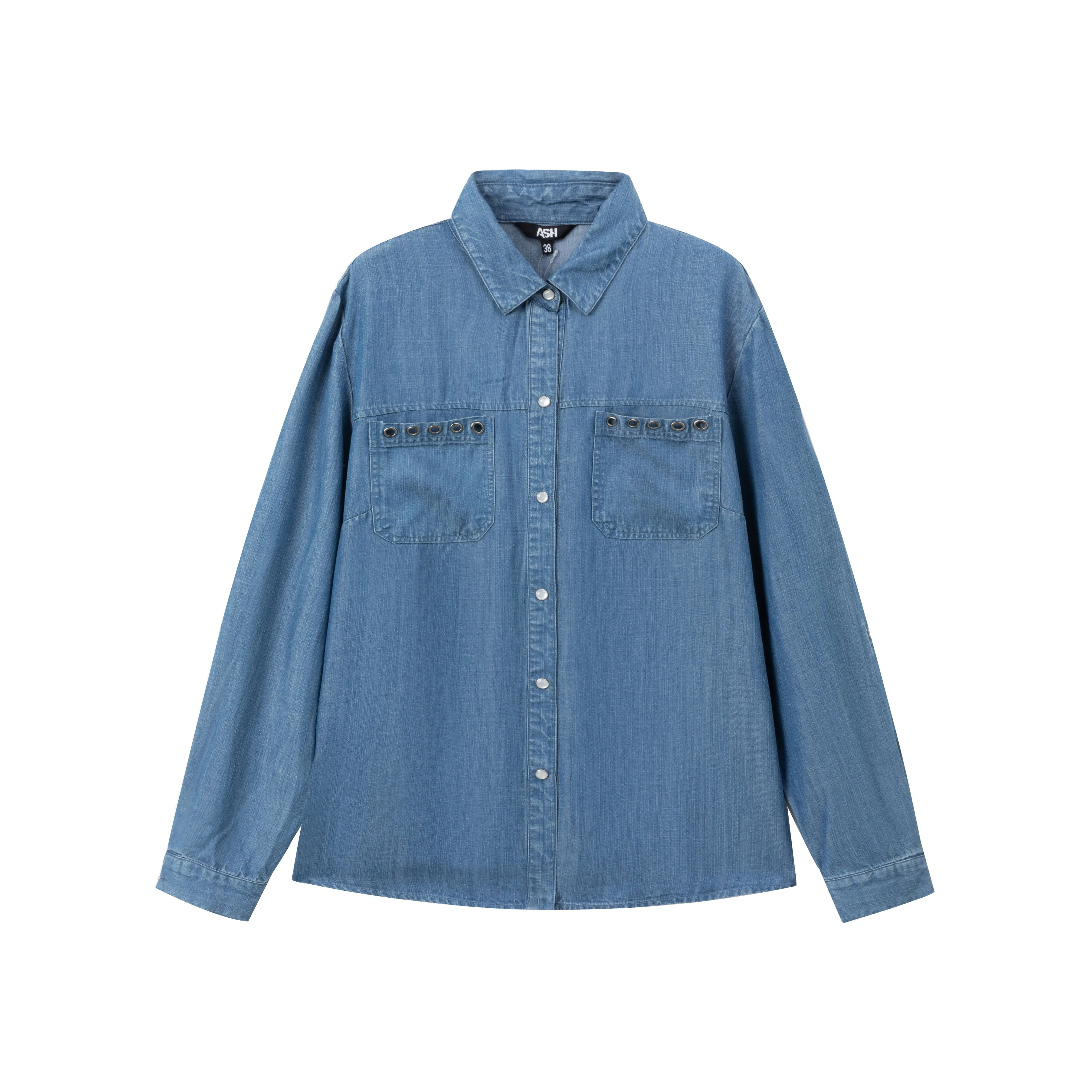 LADIES DENIM BLOUSE