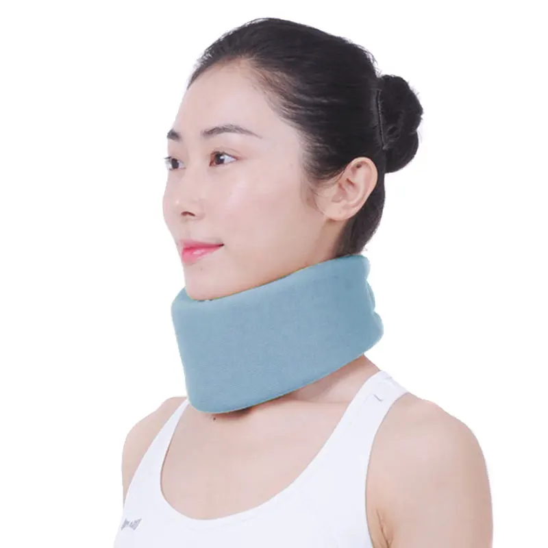 AMZ Hot Sales Adjustable Neck Support Brace for Sleeping Soft Foam Neck Brace Foam Cervical Collar