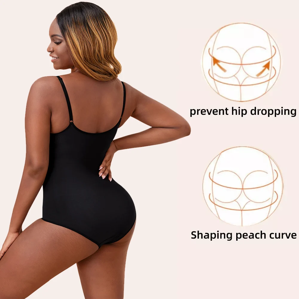 Dropshipping Tummy Control Plus Size Women Shapewear Seamless Butt Lifter Full Body Shaper