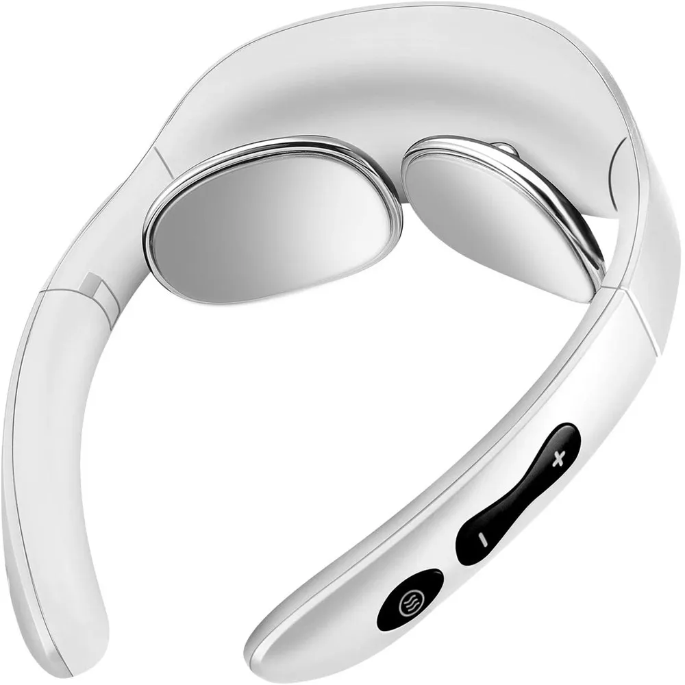 Портативный умный мини-массажер для шеи, 5 режимов, 15 уровней интенсивности