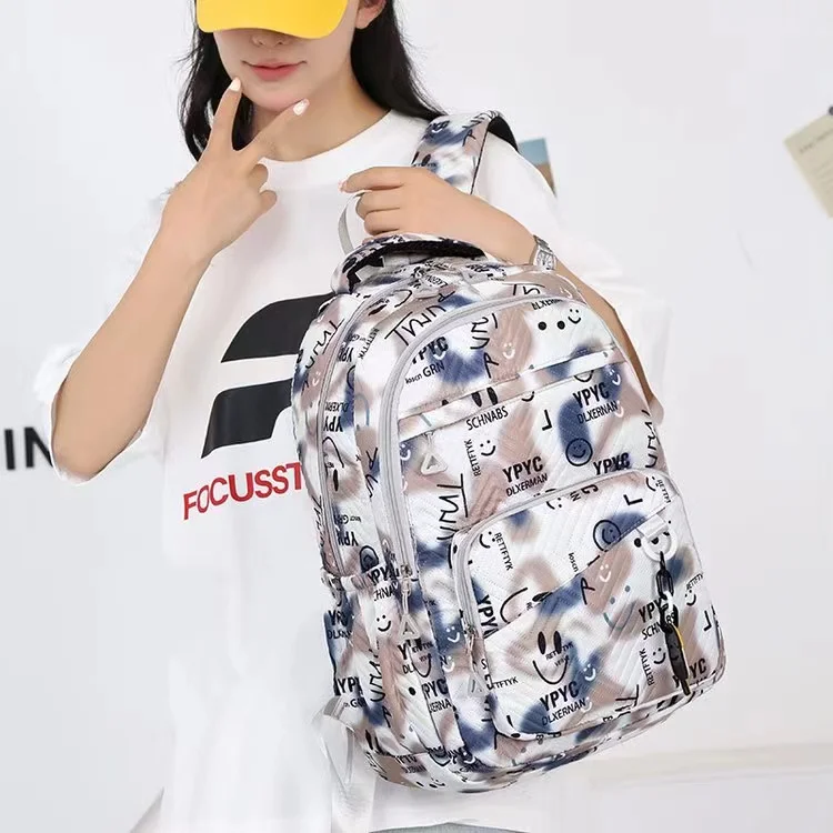 Factory wholesale new campus travel leisure children backpack male high school backpack