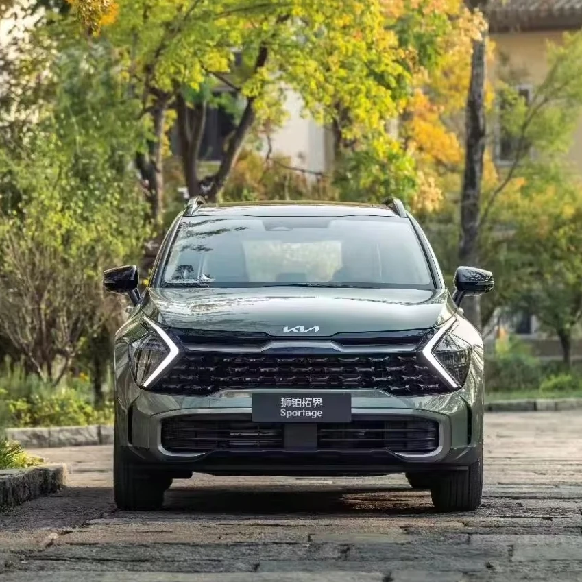2024 kia sportage флагманский роскошный внедорожник 2 0 т 236hp l4 бензиновый экономичный автомобиль 5 кожаных сидений 4wd 210 км/ч Левый ручной привод