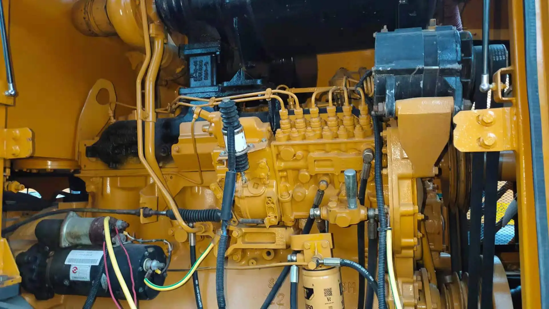 China made SDLG wheel loader used SDLG 956 loader SDLG LG956L  with cat C6121 engine