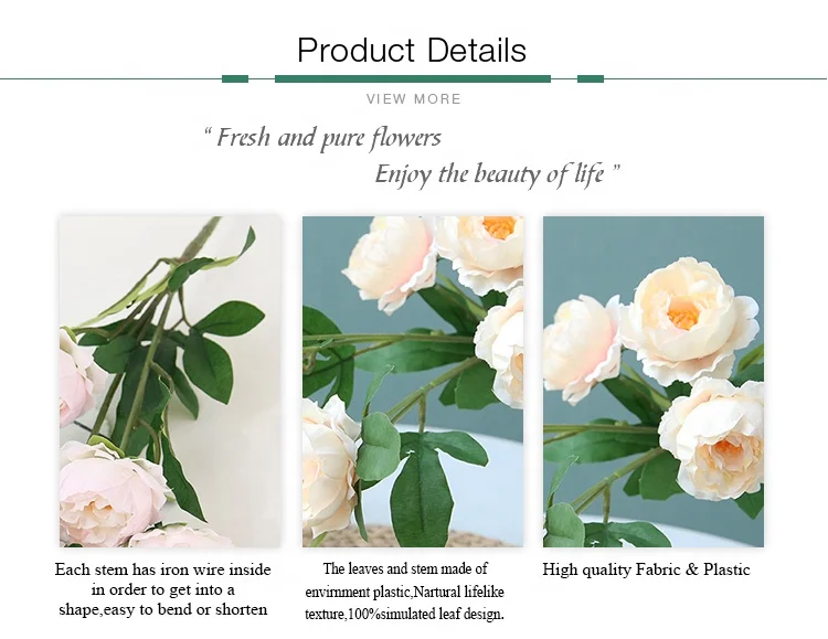  Высококачественный латексный цветок пиона на ощупь искусственный букет для свадьбы украшение дома