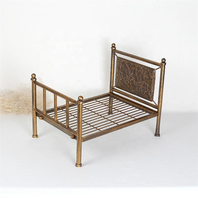 PWPROPS Pink Newborn wooden Basket Baby Girl Bucket photography backdrop Newborn Photo Props