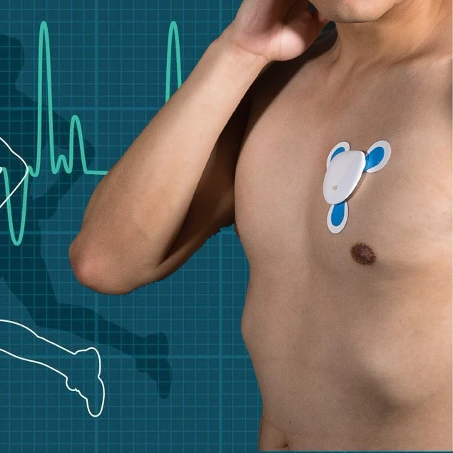 Переносной динамический монитор EKG Holter ECG Android IOS Heart