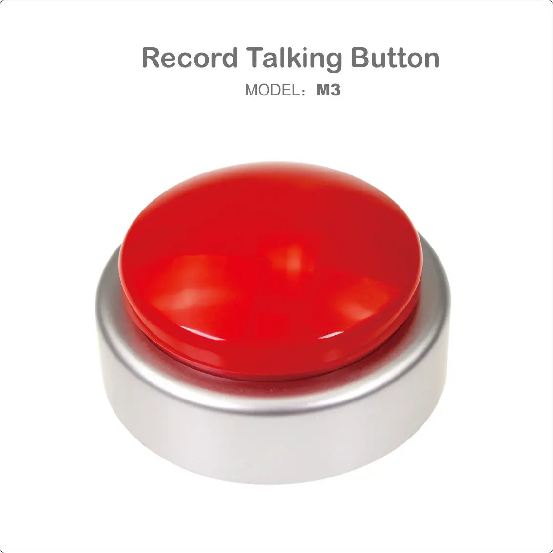 China wholesale Custom Easy Button Custom the Sound and Printing Sound box