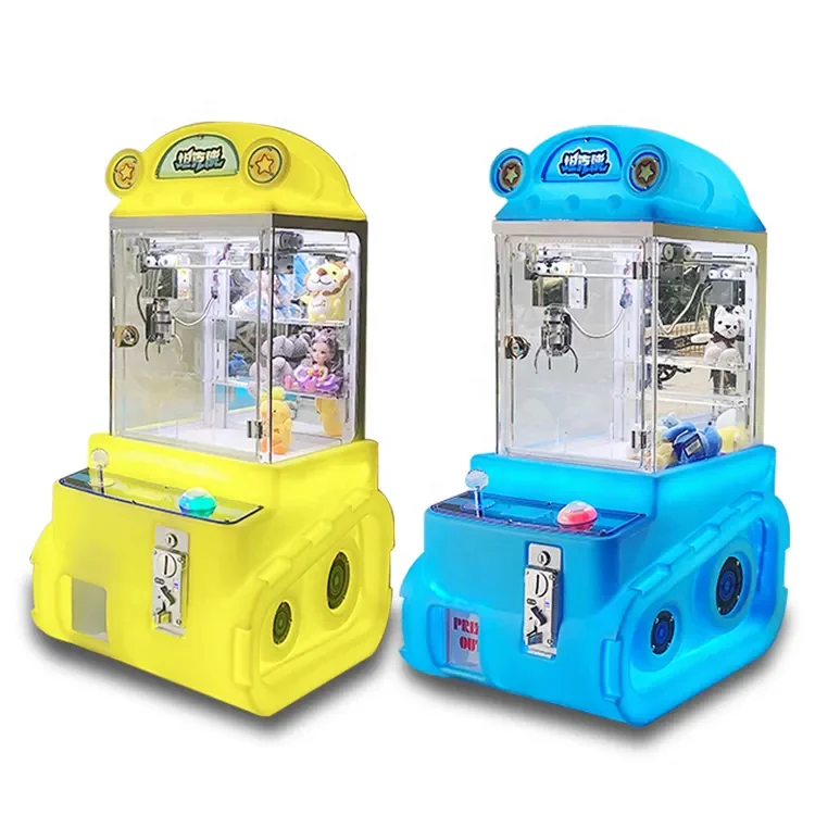 Sibo Coin Operated Gift Game Vending Machine Plush Kids Toy Arcade Mini Crane Claw Machine