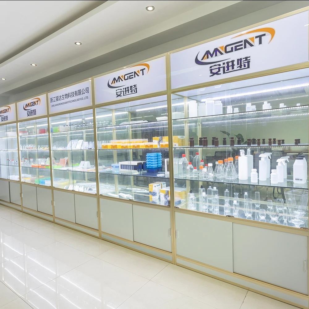 AMNGENT wholesale disposable reusable laboratory equipment round sterile ps plastic petri dish 90mm with lid