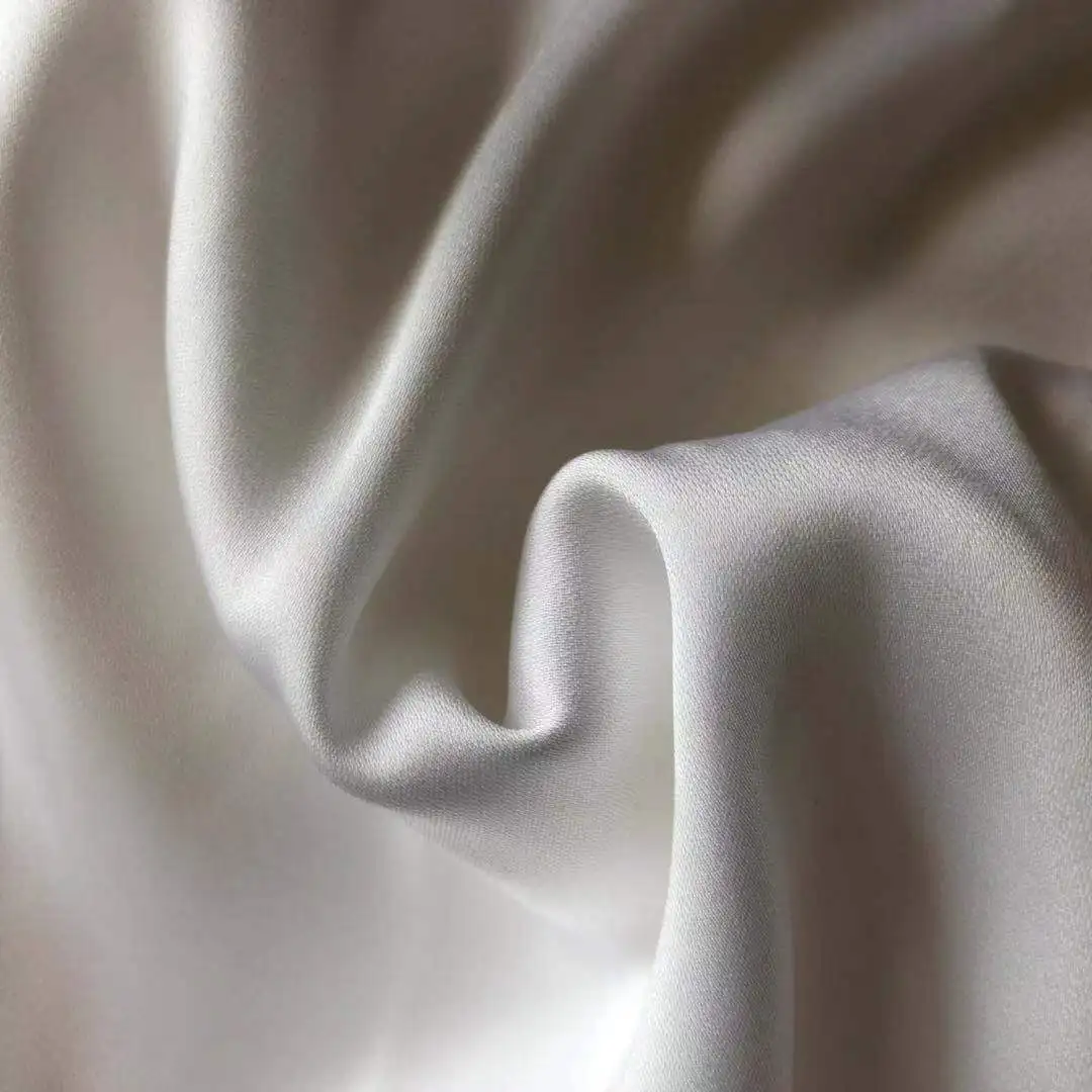 PFP Korean silk satin PFP/white korean  silk satin for sublimation print/85GSM polyester silk like satin for dress&scarf
