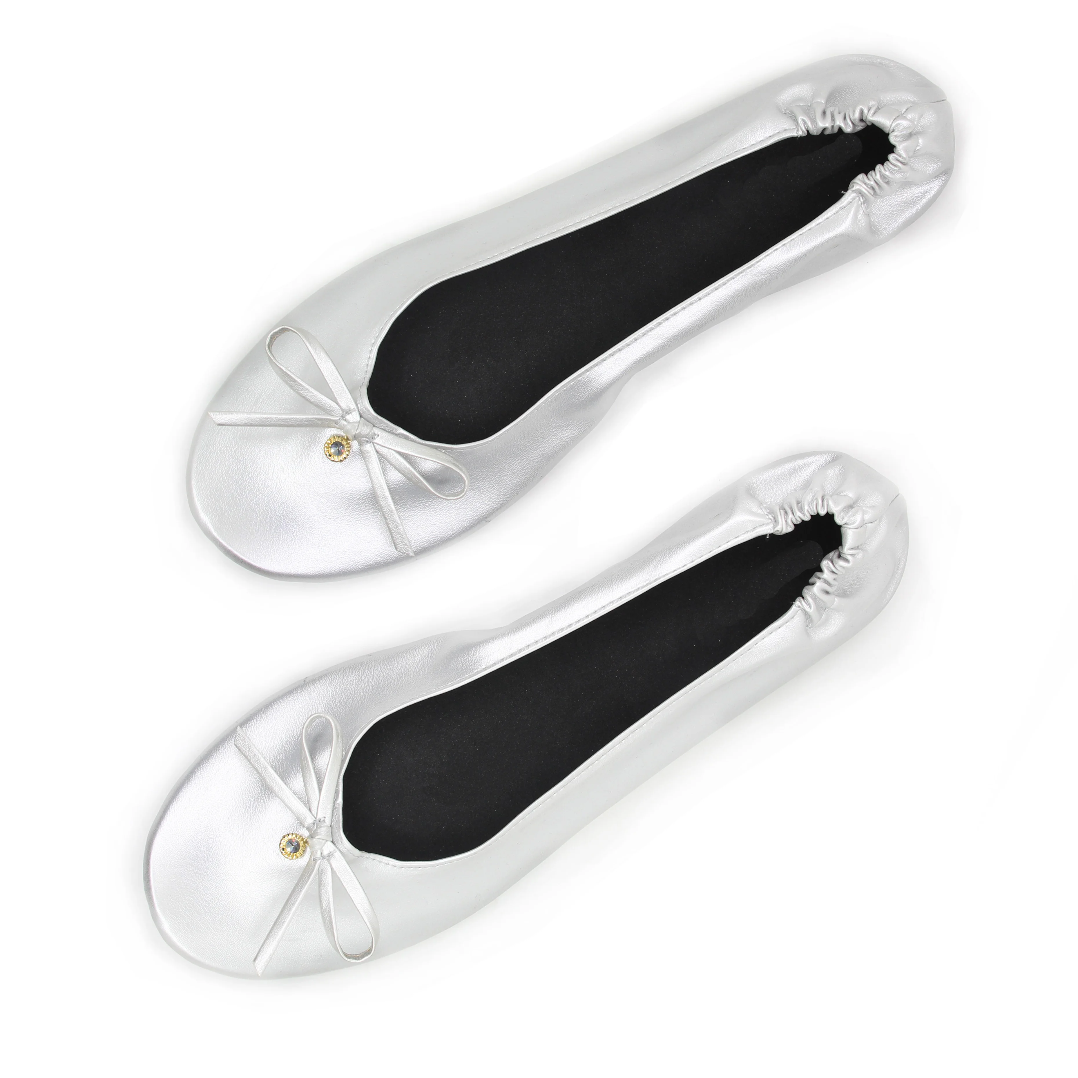 New fashion Flat ladies shoes wholesale, OEM flat ladies shoes,cheap rollable shoes