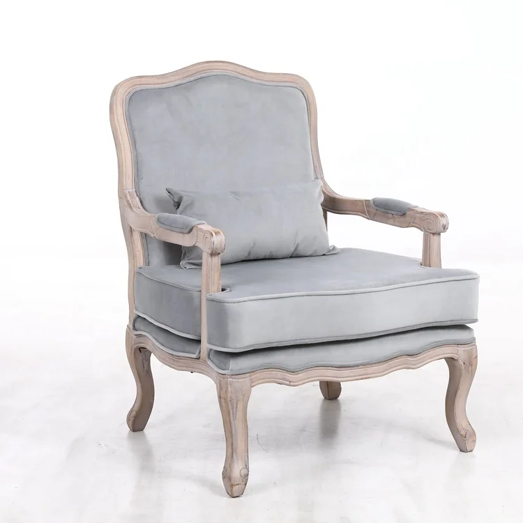Anji Kaseihomeland Wholesale Cheap Comfortable Grey Velvet Public Waiting Leisure Chair Modern