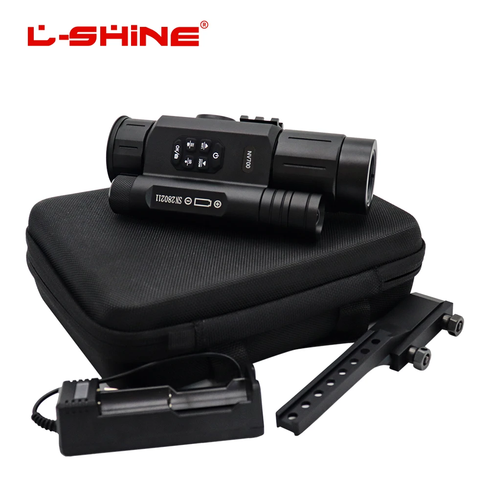 L-SHINE Factory Wholesale IR Scope Long Range Red Illuminated Reset Hunting Scopes & Accessories
