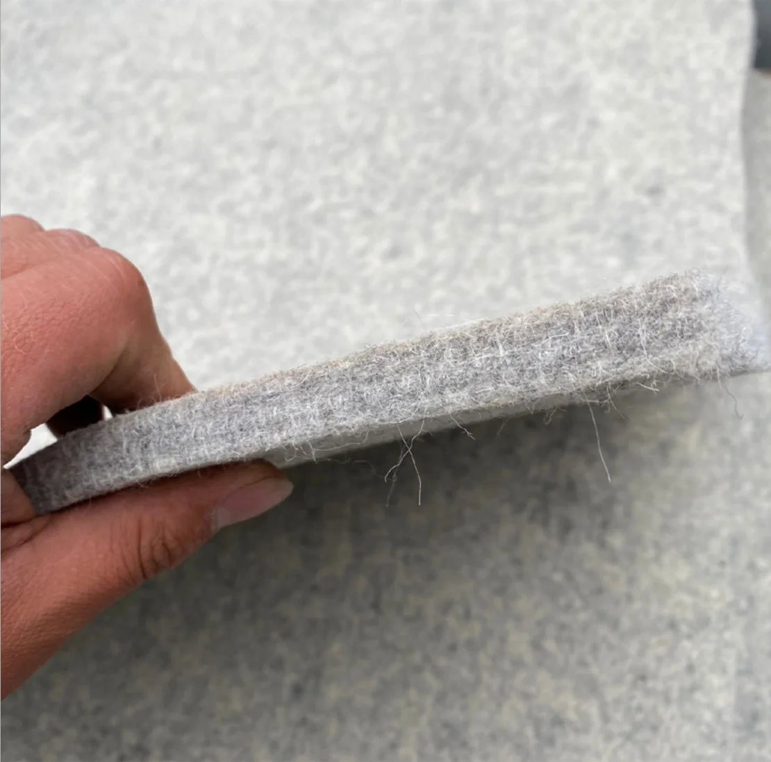 3mm 5mm 8mm 10mm Thick Polyester Wool Felt Strip Polishing Felt Fabric