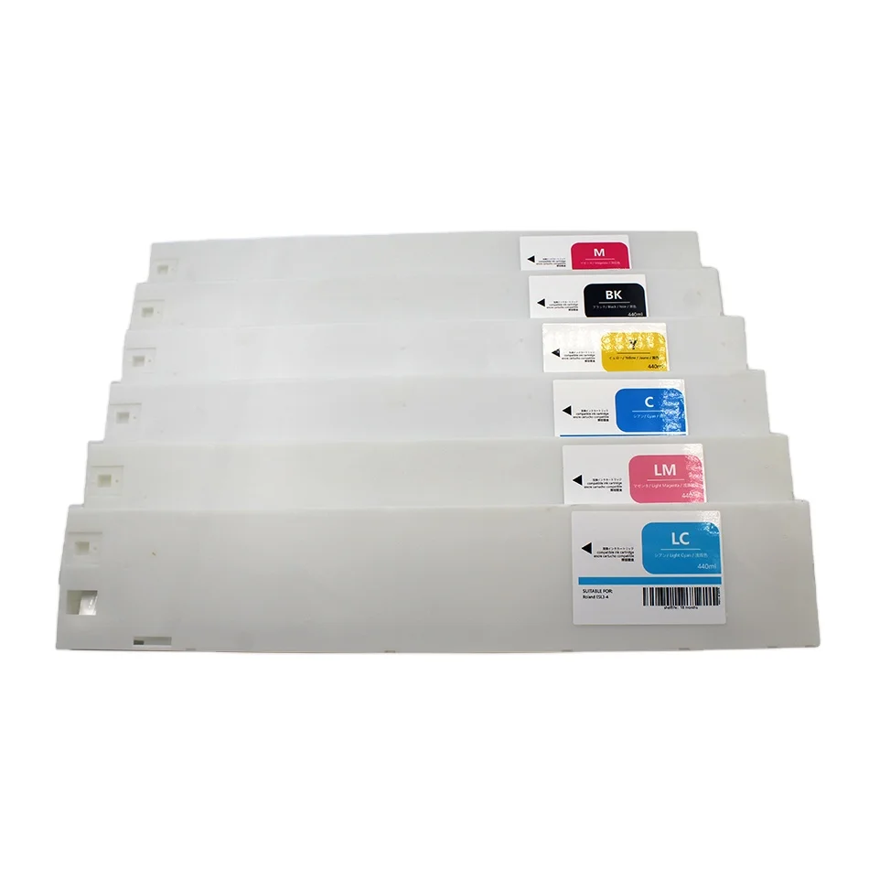440 мл Совместимость ESL3 ESL3-4 Эко-растворитель Max чернильный картридж для Roland не наносящих вред ESL3 ESL3-4 принтер