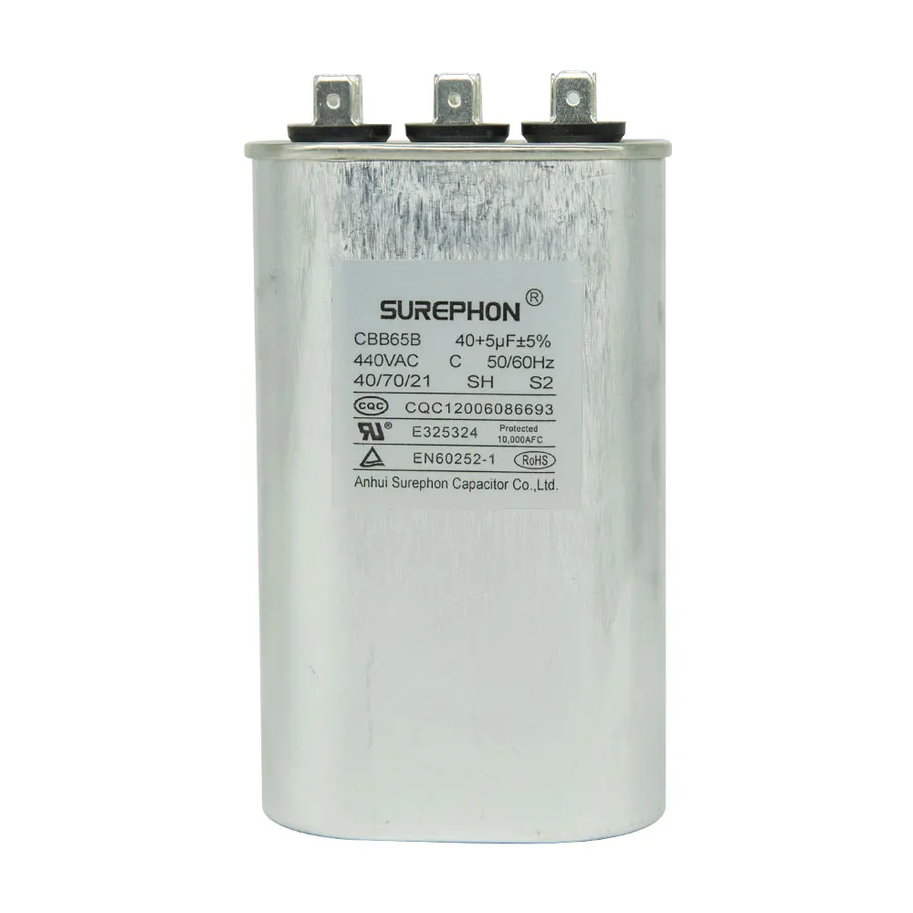 Factory Direct Sales Running Capacitor Cbb61 450V Fan Starting Capacitor