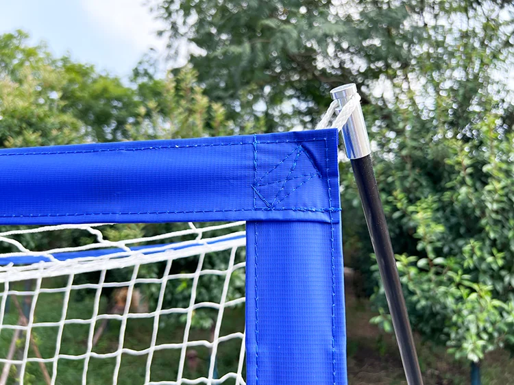 High quality 2.4x1.7M Foldable Soccer Goal football net Soccer Goal Portable Soccer Goal Set for Training