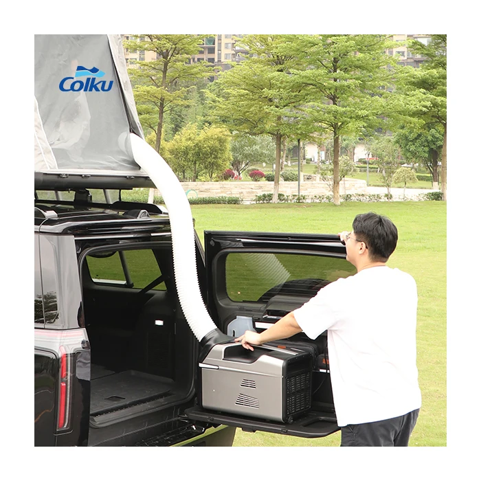 Colku GCP15f 40000Btu Ac Mini Air Cooler 110V Portable Small Air Conditioner with Surrounding Light