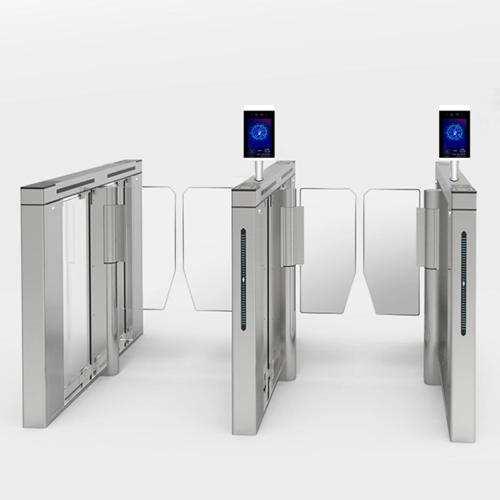 RFID Card Reader Security Turnstile Gate Pedestrian Access Control System Turnstile Biometric Access Control Automatic Turnstile
