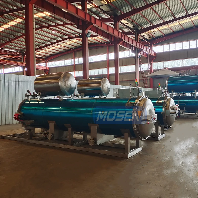 Canned Sardines/Tuna canned Food Sterilizer Autoclave Retort Machine